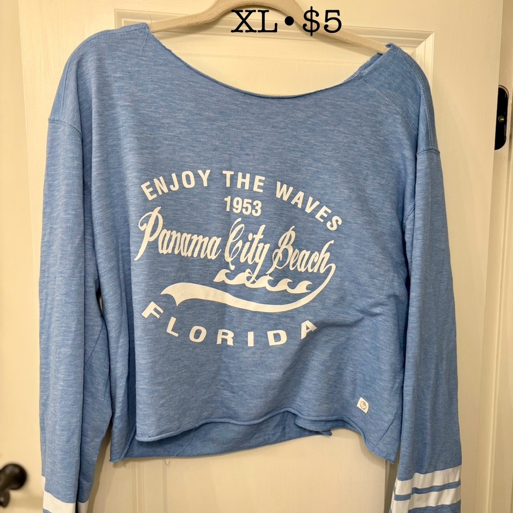 Blue Panama City Beach Sweatshirt